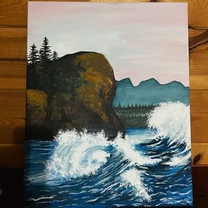 16”x20” original acrylic painting
